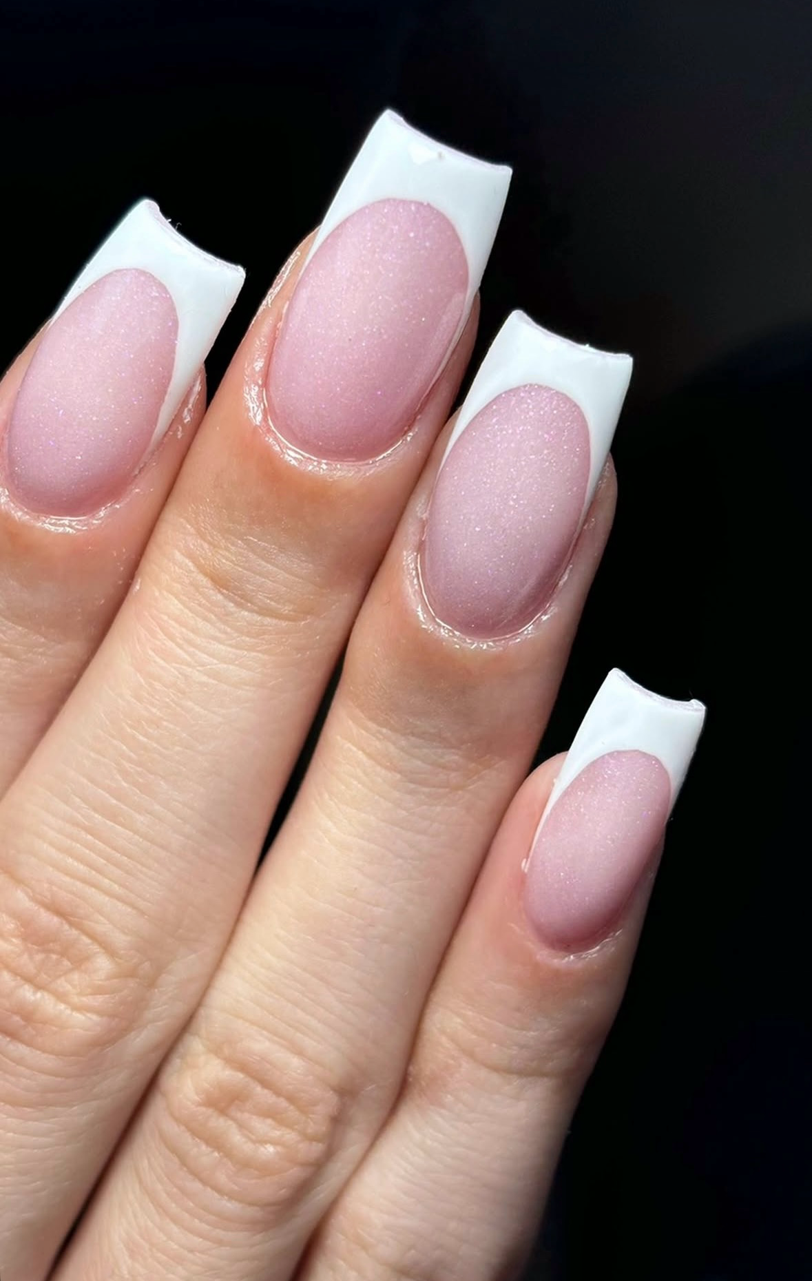 glitter french